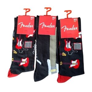 3-Pair of Fender Socks